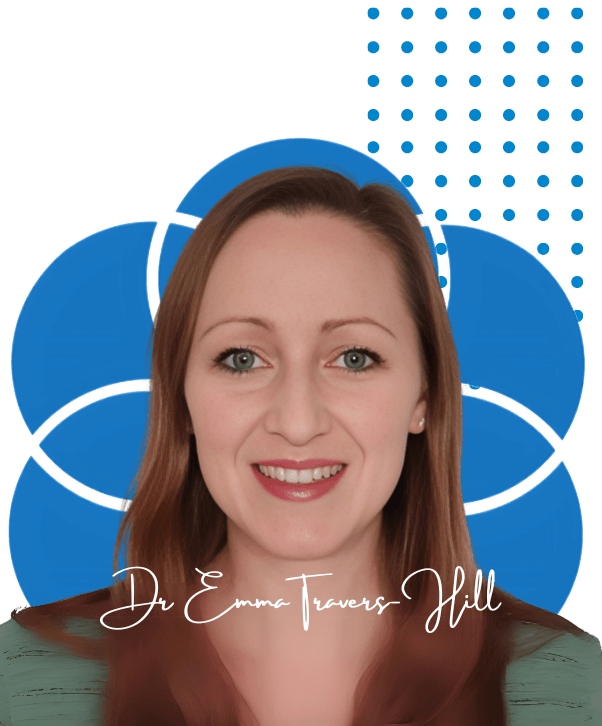 Dr Emma Travers-Hill Clinical Psychologist Neurowell team photo